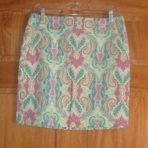 Ann Taylor Madison Skirt with Back Zipper